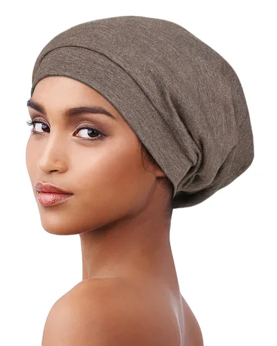 Vista 109 de Alnorm - Gorro con forro de satén y suave banda elástica para hombres y mujeres, talla única Se ajusta a la mayoría