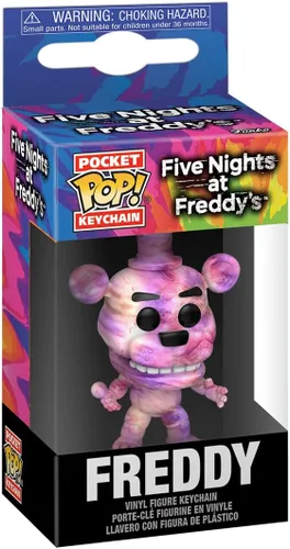 Vista 2 de Funko Pop Llavero Five Nights at Freddys Tiedye - Freddy