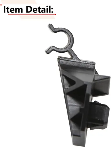 Vista 4 de Soporte de Clip de Abrazadera de Varilla de Sujeción Compatible con Toyota Sienna 2004 2005 2006 2007 2008 2009 2010 Año, para 0410SIE-08020 Para
