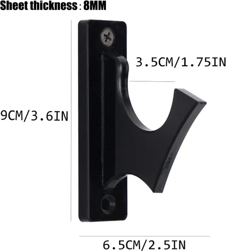 Vista 3 de Soporte para sables de luz - Soporte de pared para sable de luz, soporte de sable de luz acrílico, soporte para sable de luz, soporte para sable