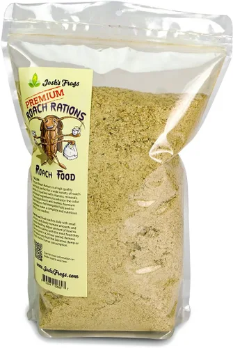 Vista 8 de Josh's Frogs Roach Rations Premium - Alimento para cucarachas (24 oz)