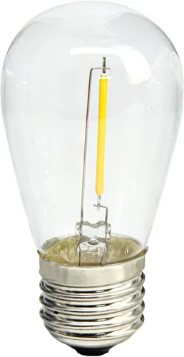 Vista 5 de MJ PREMIER Bombilla LED E27 Base Bombillas de repuesto 3V Lámpara de mesa especial personalizada Funciona con pilas Luz blanca cálida (40 x 60)