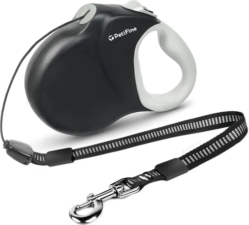 Vista 8 de Correa retráctil mejorada para perros grandes de hasta 110.2 lbs, cinta