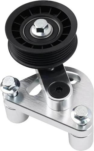 Vista 10 de Kit de Soporte de Compresor AC R4 de Intercambio LS con Tensor Compatible con LSX, LS2 LS3 LS6 LQ4 LQ9 L92 L99 Camiones/SUV Vortec GM R4 Compresor