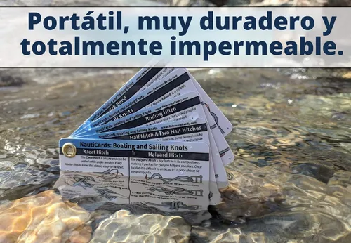 Vista 5 de Kit de Amarre de Nudos Náuticos ReferenceReady para Navegantes y Marineros