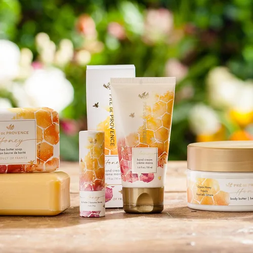 Vista 4 de Pre de Provence Honey Collection Crema de manos profundamente nutritiva, 1.69 onzas líquidas
