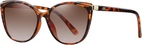 Vista 49 de Gafas de sol de moda ojo de gato para las mujeres moda Cateye UV400 protección gafas CL22017