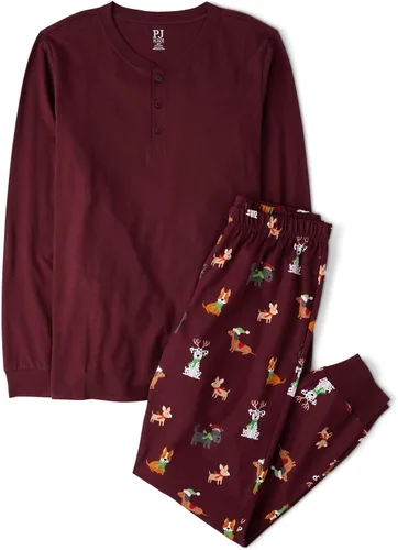 Vista 32 de The Children's Place Pijama de Navidad unisex para bebé, algodón