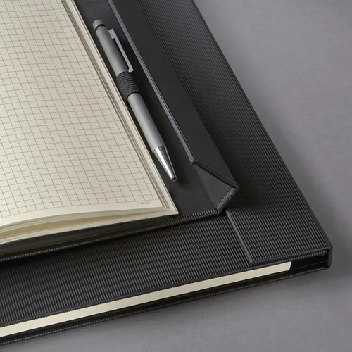 Vista 13 de Sigel CO161 Notebook CONCEPTUM®, negro, Tapa dura, cuadrado, aprox. A5, cierre magnético, con numerosas características