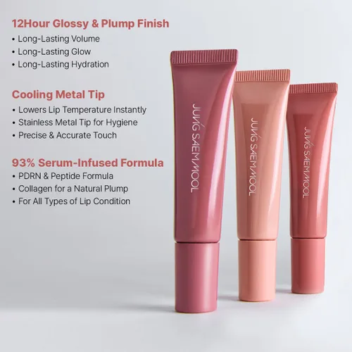Vista 8 de LIP-PRESSION Metal Serum Gloss Brillo de labios coreano (Barbiemuse)