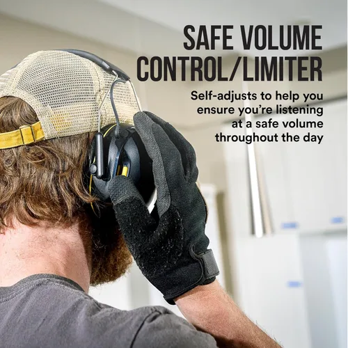 Vista 9 de 3M WorkTunes Connect - Protector auditivo inalámbrico con tecnología Bluetooth, protección auditiva Bluetooth con una calificación de reducción