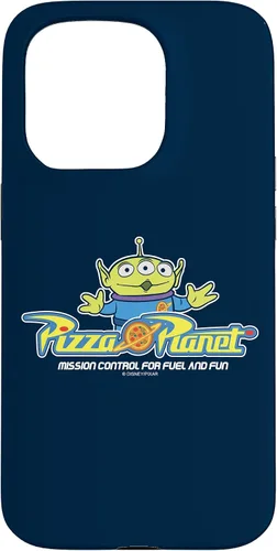 Vista 14 de Funda con logotipo de Disney Pixar Toy Story Alien Pizza Planet para iPhone 16