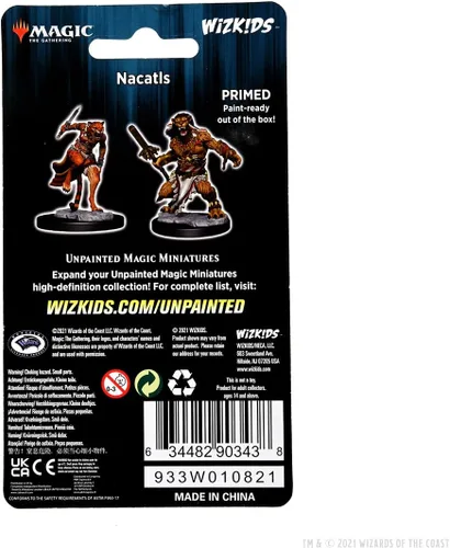 Vista 2 de Magic: The Gathering Miniaturas sin pintar: Nacatls salvajes