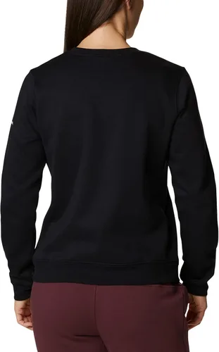 Vista 2 de Columbia Camiseta gráfica Trek para mujer, logotipo negroguión, talla 1X Plus
