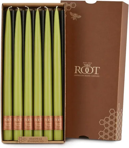 Vista 38 de Root Unscented Smooth Collenette Candles, Willow, 5", 8-Count Sauce