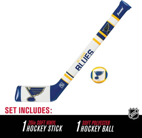 Vista 2 de Franklin Sports NHL Team juego de palos de hockey blandos mini - Palo y pelota de espuma de mini hockey blandos del equipo NHL - Gran juguete