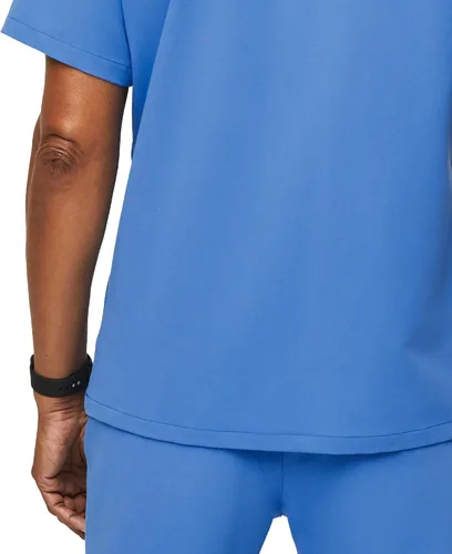 Vista 9 de Camiseta quirúrgica Figs Leon, de dos bolsillos, a medida, súper suave, antiarrugas, para hombre