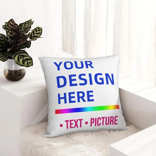 Vista 6 de Funda de almohada personalizada personalizada Funda de almohada estándar con imagen, texto y foto, regalos