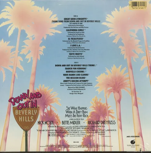 Vista 2 de Down and Out in Beverly Hills Original Motion Picture Soundtrack