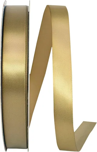 Vista 21 de Reliant Ribbon 4950-974-03C Cinta de satén de doble cara, 5/8 pulgadas x 100 yardas, oro antiguo