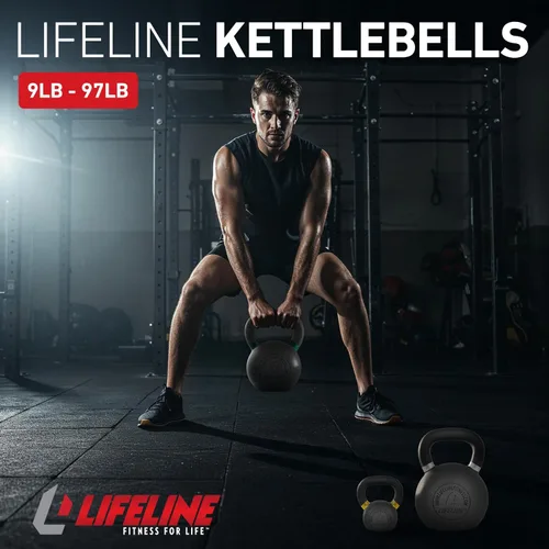 Vista 2 de Lifeline - Pesa rusa de entrenamiento de fuerza para gimnasio en casa