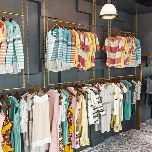 Vista 7 de 2 estantes de ropa para colgar en el techo, de altura ajustable, estante de tubería de almacenamiento de ropa, estante de metal resistente Tubo