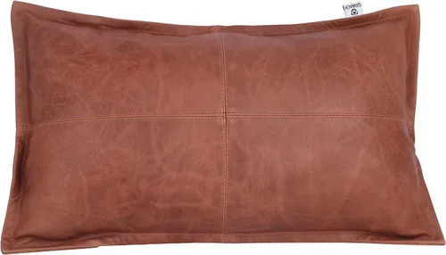 Vista 30 de Funda de almohada rectangular de piel de cordero – Funda de cojín para sofá – Fundas decorativas para sala de estar y dormitorio, caja negra
