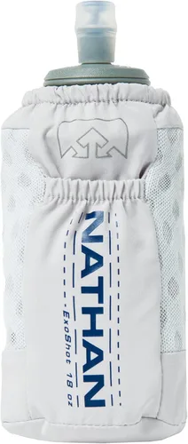 Vista 10 de Nathan ExoDraw & ExoShot 2.0 Flask, Handheld Water Bottle for Marathons, Hiking, Ultra Running and Outdoor Activity