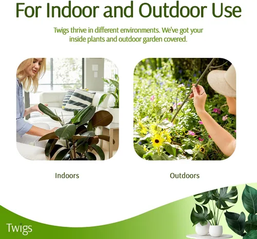 Vista 6 de Estacas de soporte para plantas para uso en interiores y exteriores, alternativa duradera de enrejado para plantas trepadoras y en maceta