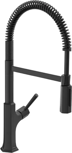 Vista 7 de hansgrohe Locarno 04855800 - Grifo de cocina de acero inoxidable con pulverizador extraíble, grifo para fregadero de cocina, óptica de acero