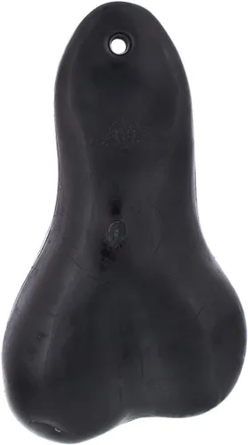 Vista 4 de Llavero United Pacific con forma de pelotas de goma color liso azul, Negro