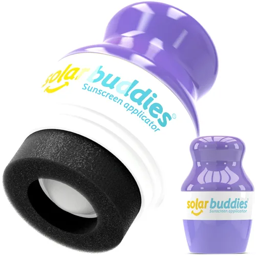 Vista 14 de Solar Buddies Aplicador de Protector Solar – Single Nude – Aplicador Recargable en Rollo con Esponja para Protector Solar, Crema Solar y Loción