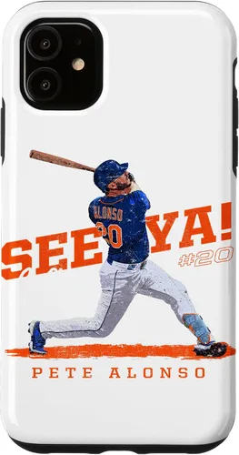 Vista 8 de Funda para iPhone 16 See Ya! Pete Alonso New York MLBPA