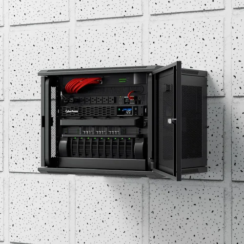 Vista 8 de CyberPower CP500PFCRM1U PFC Sinewave UPS Battery Backup and Surge Protector