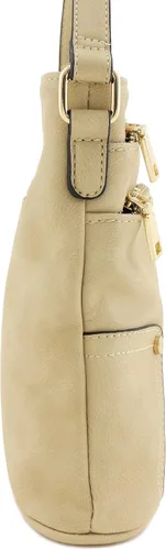 Vista 3 de Bolsillo de triple cremallera mediano bolsa transversal