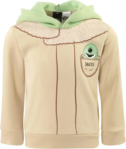 Vista 4 de STAR WARS The Mandalorian Baby Yoda - Sudadera con capucha de forro polar