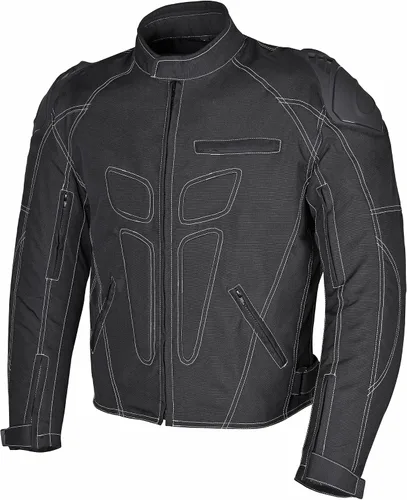 Vista 9 de WICKED STOCK Chaqueta de motocicleta para hombre, motociclismo, deportes de potencia, equipo de equitación, motocross, carreras, aventura