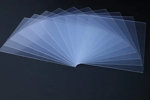 Vista 5 de Lámina de plexiglás transparente PETG 48" x 48" – Tablero de plástico acrílico de 40mil de grosor – Flexible, duradero y fácil de cortar