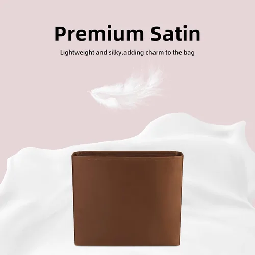 Vista 3 de DGAZ Organizador de bolso sedoso que se adapta a bolsas Evelyne TPMPMGMTGM, organizador de bolsos y bolsas de lujo, organizador de bolsas Simplicity