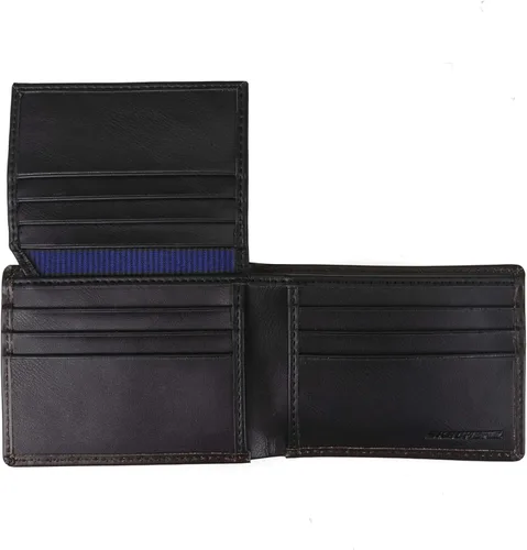 Vista 2 de Skechers Men's Passcase RFID Leather Wallet with Flip Pocket