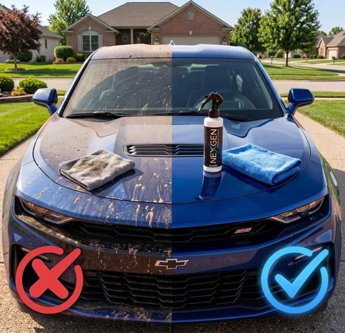Vista 6 de Nexgen Spray Cerámico de Dióxido de Silicio — Fácil de Aplicar, Spray de Revestimiento Cerámico — Esmalte Sellador Protector de Grado Profesional