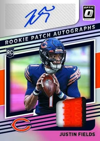 Vista 9 de Paquete de violonchelo grande Panini Donruss Optic Football 2021 (¡Paralelos de velocidad verde!) – 12 tarjetas coleccionables por paquete