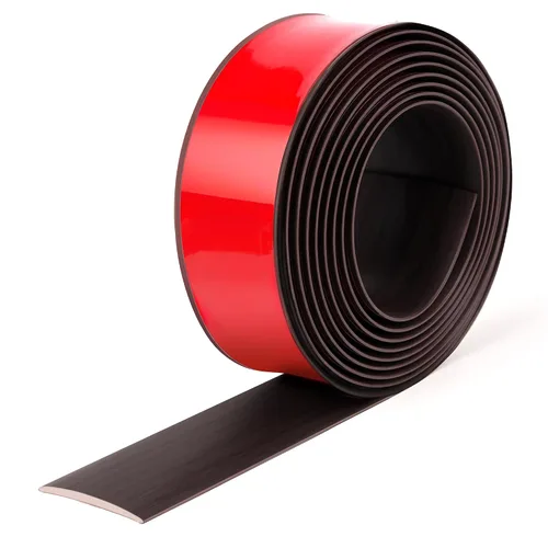 Vista 16 de Bnell Tira de Transición de Piso Autoadhesiva de Vinilo Laminado Tira Cubierta de Piso de 3" Tira Divisora Plana de Piso para Unir Espacios de Piso