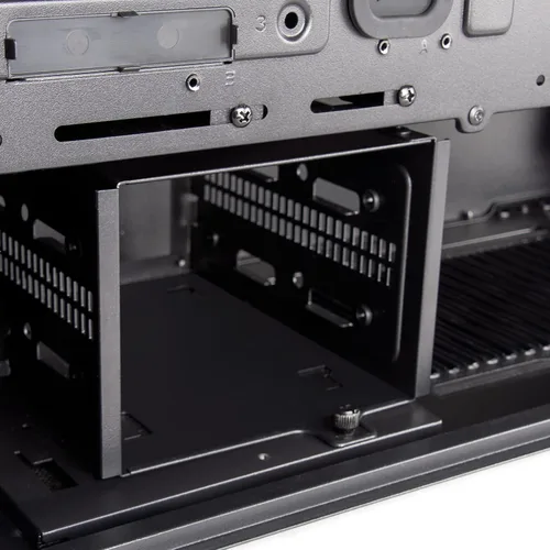 Vista 9 de Silverstone Tecnología Chasis ATX de media torre SETA D1 con alta capacidad de almacenamiento y versatilidad, SST-SED1-B
