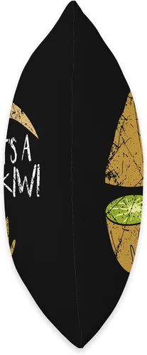Vista 2 de Kiwi Bird Fruit Funny Throw Pillow