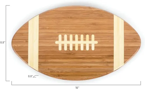 Vista 6 de Tabla de cortar Touchdown de NCAA, 16 pulgadas., Aguamarina