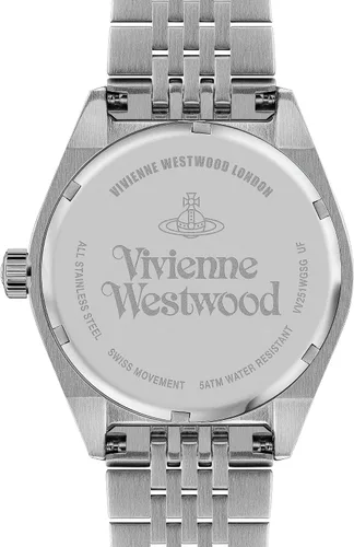 Vista 5 de Vivienne Westwood Lady Sydenham Reloj de cuarzo para mujer con pulsera de acero inoxidable