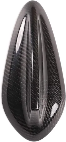 Vista 5 de YIWANG 100% fibra de carbono real para BMW F15 F20 F21 F16 F45 F46 F26 F48 F49 F85 F86 G02 2012-2019 Shark Fin cubierta de antena