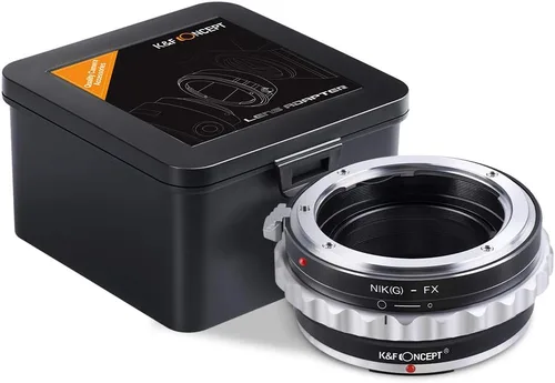 Vista 17 de Adaptador de Montura de Objetivo K&F Concept Compatible con Lente Leica M39 (Rosca Leica de 39mm x1) para Cámara Sin Espejo Fujifilm X-Pro1