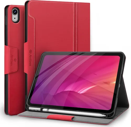 Vista 11 de Antbox Funda para iPad (A16) 11ª Generación 11'' 2025/iPad 10ª Generación 10.9'' 2022 con Soporte Integrado para Lápiz Función de Encendido/Apagado